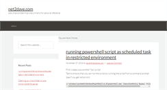Desktop Screenshot of net2dave.com