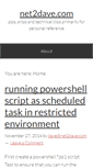 Mobile Screenshot of net2dave.com